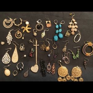 SINGLE Earring Lot MAY contain 925 silver